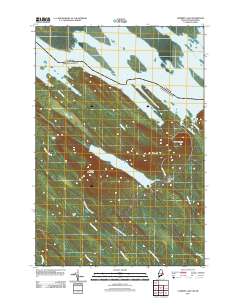 Lambert Lake 2011 topographic map thumbnail