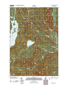 Lincoln Pond 2011 topographic map thumbnail