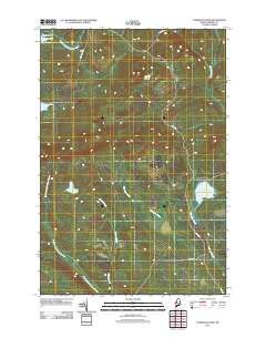 Tomhegan Pond 2011 topographic map thumbnail