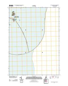 Isles of Shoals 2011 topographic map thumbnail