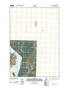 Eastport OE E 2011 topographic map thumbnail