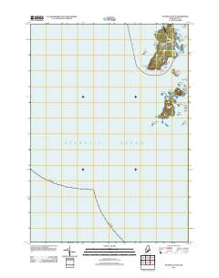 Matinicus OE W 2011 topographic map thumbnail