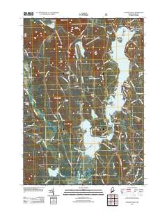Center Lovell 2012 topographic map thumbnail