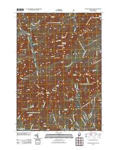 Speckled Mountain 2012 topographic map thumbnail