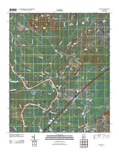 Boligee 2011 topographic map thumbnail