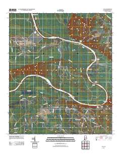 Coy 2011 topographic map thumbnail