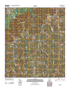 Dozier 2011 topographic map thumbnail