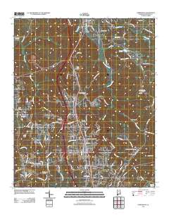 Gardendale 2011 topographic map thumbnail