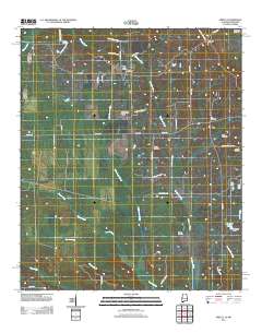 Emelle 2011 topographic map thumbnail