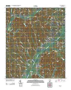 Belk 2011 topographic map thumbnail