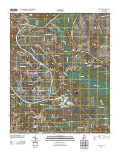 Ballplay 2011 topographic map thumbnail