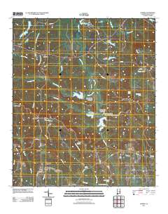 Almeria 2011 topographic map thumbnail