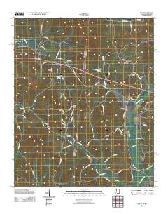Bexar 2011 topographic map thumbnail
