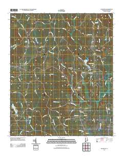 Bankston 2011 topographic map thumbnail