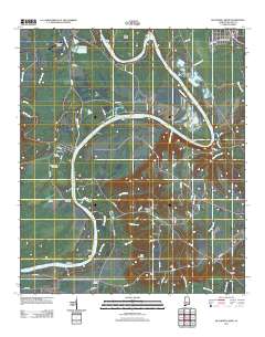 Blackwell Bend 2011 topographic map thumbnail