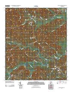 Bladon Springs 2011 topographic map thumbnail