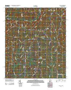 Aquilla 2011 topographic map thumbnail