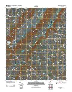 Brooksville 2011 topographic map thumbnail
