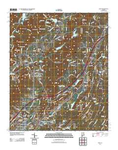 Argo 2011 topographic map thumbnail