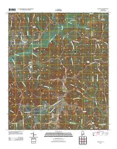 Bullock 2011 topographic map thumbnail