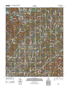 Creel 2011 topographic map thumbnail