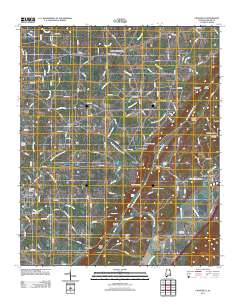 Crossville 2011 topographic map thumbnail