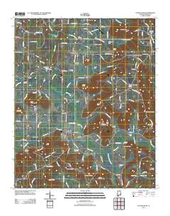 Center Grove 2011 topographic map thumbnail