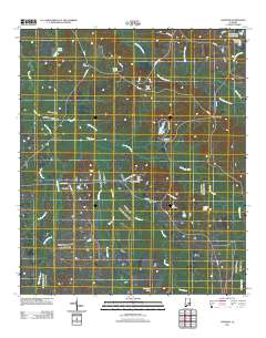 Chesson 2011 topographic map preview