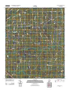 Camp Hill SE 2011 topographic map thumbnail