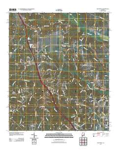 Deatsville 2011 topographic map thumbnail