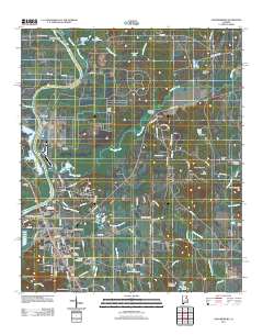 Childersburg 2011 topographic map thumbnail