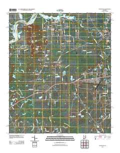 Cantelous 2011 topographic map thumbnail