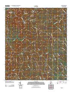 Alma 2011 topographic map thumbnail