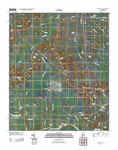 Forkland 2011 topographic map thumbnail