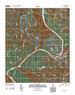 Claiborne 2011 topographic map thumbnail