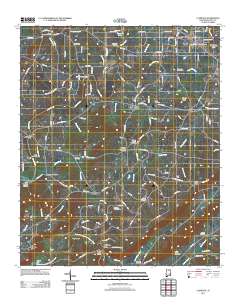 Clarence 2011 topographic map thumbnail