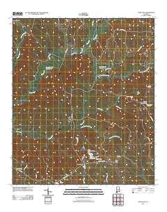 Fort Dale 2011 topographic map thumbnail