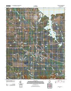 Courtland 2011 topographic map thumbnail