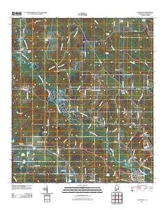 Flomaton 2011 topographic map thumbnail