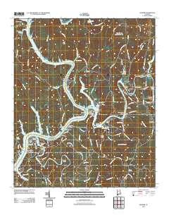 Gilmore 2011 topographic map thumbnail