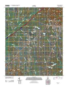 Eutaw 2011 topographic map thumbnail