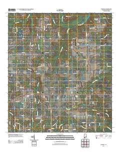 Elberta 2011 topographic map thumbnail