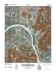 Farley 2011 topographic map thumbnail