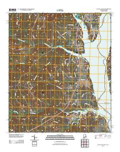 Eufaula South 2011 topographic map thumbnail
