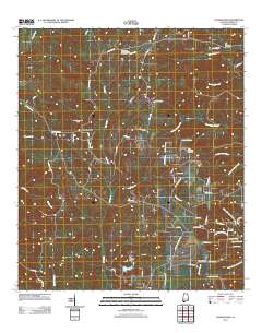 Georgetown 2011 topographic map thumbnail