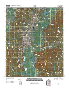 Fayette 2011 topographic map thumbnail