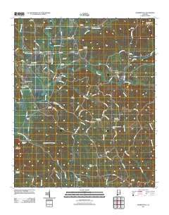 Hubbertville 2011 topographic map thumbnail