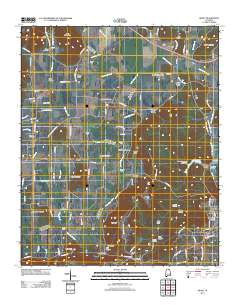 Grant 2011 topographic map thumbnail