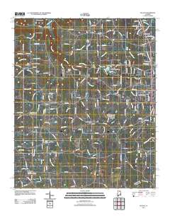 Hulaco 2011 topographic map thumbnail