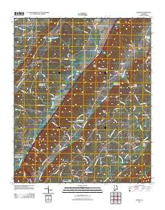 Keener 2011 topographic map thumbnail